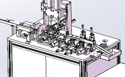 佛山非标机械设计-连接器自动组装螺丝机